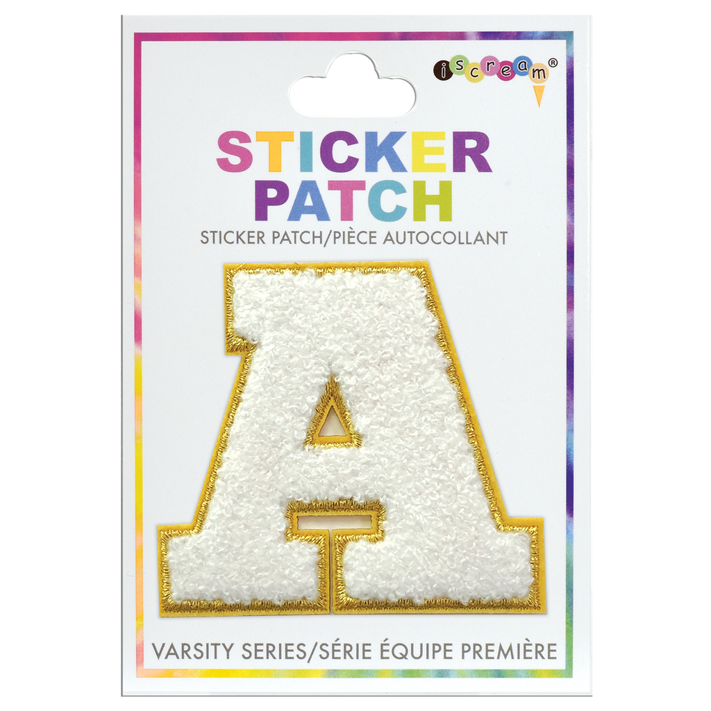 Varsity Letter Sticker Patch