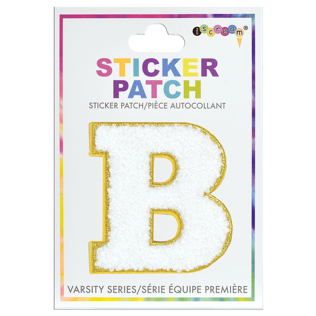 Varsity Letter Sticker Patch