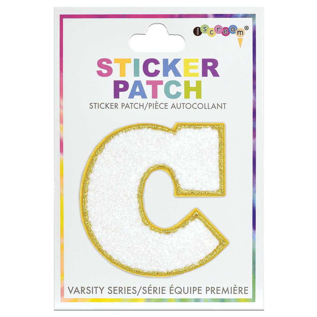 Varsity Letter Sticker Patch