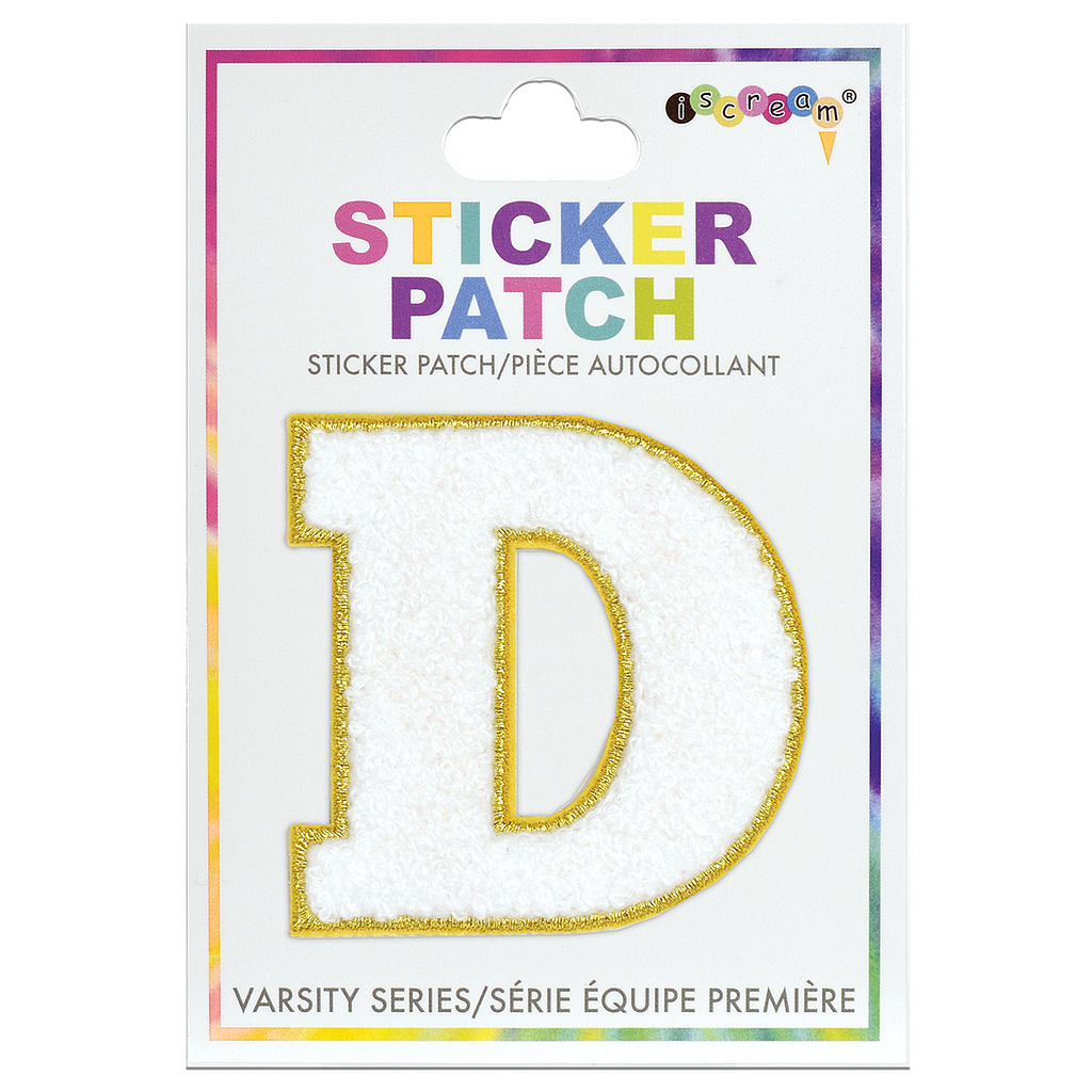Varsity Letter Sticker Patch