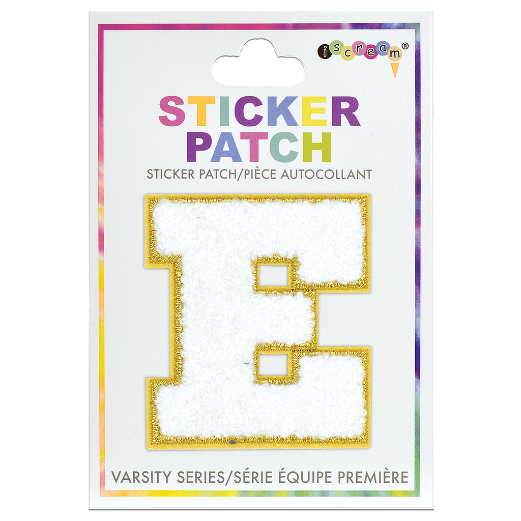Varsity Letter Sticker Patch
