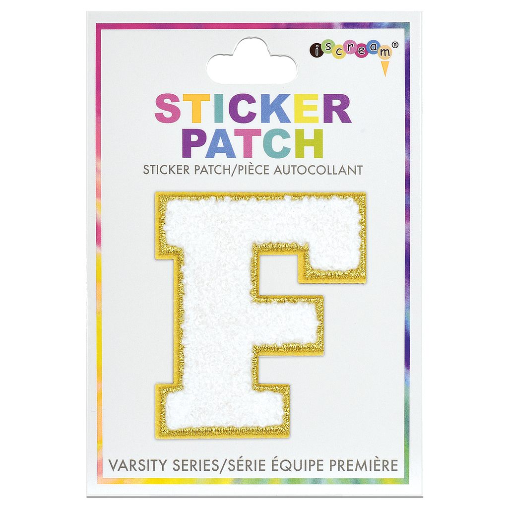 Varsity Letter Sticker Patch