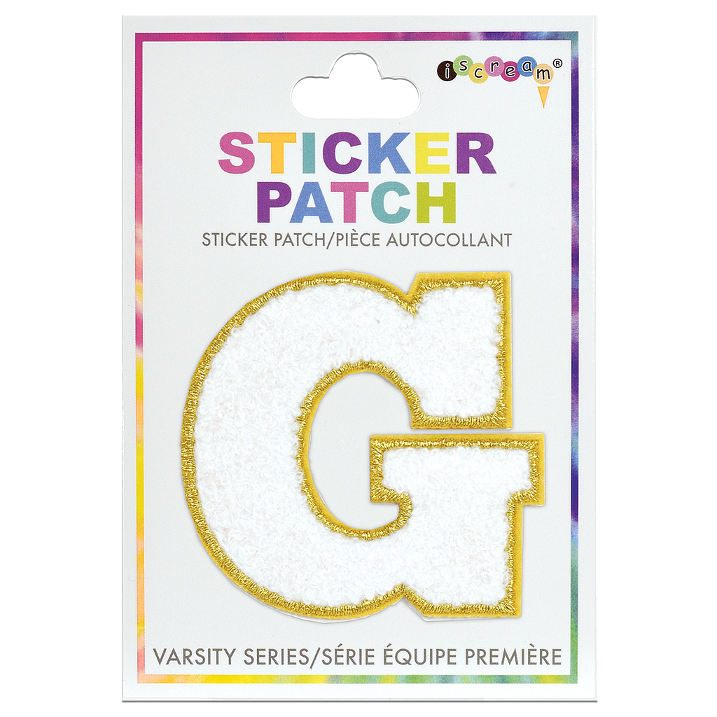 Varsity Letter Sticker Patch
