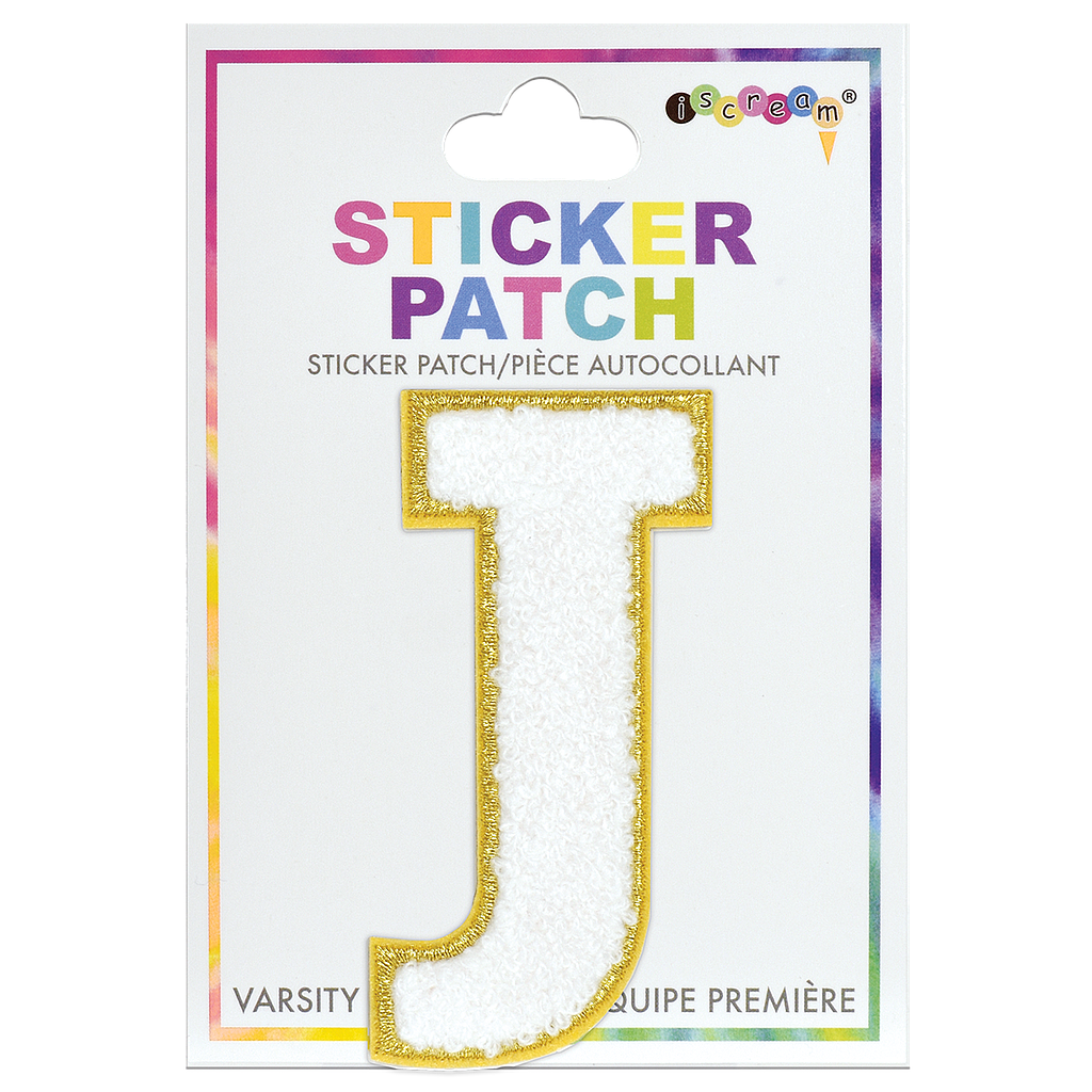 Varsity Letter Sticker Patch