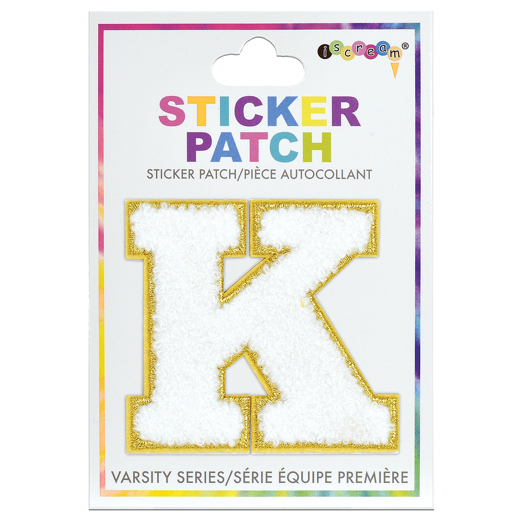 Varsity Letter Sticker Patch