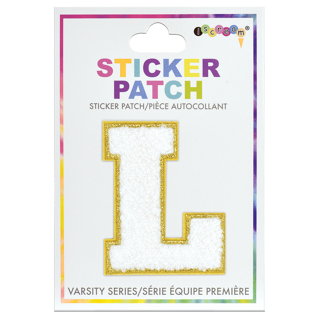 Varsity Letter Sticker Patch