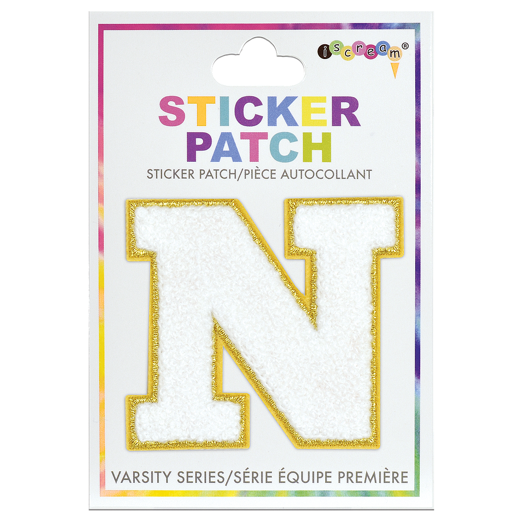Varsity Letter Sticker Patch
