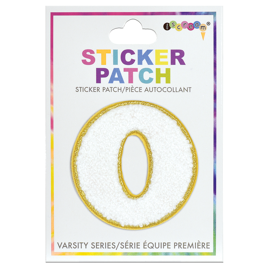 Varsity Letter Sticker Patch