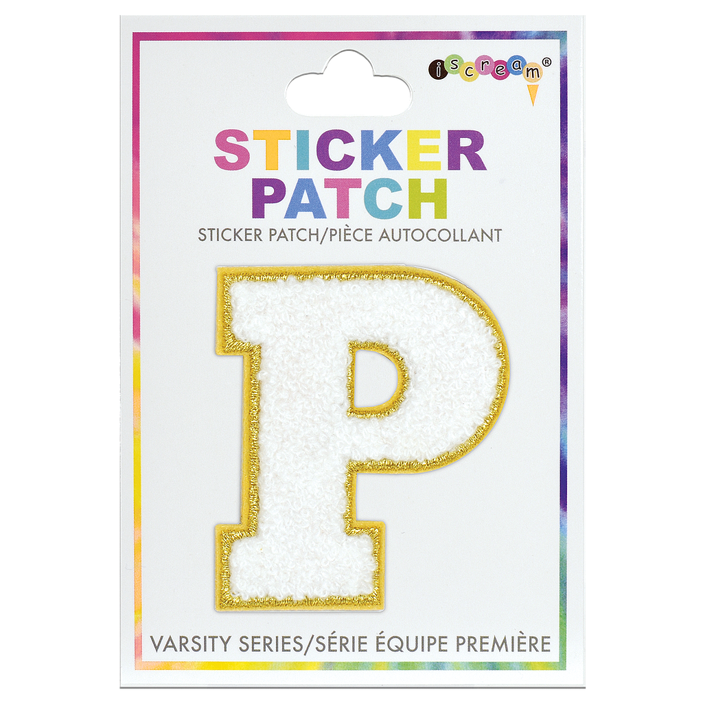 Varsity Letter Sticker Patch