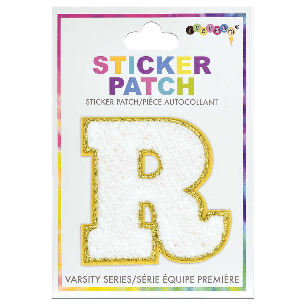 Varsity Letter Sticker Patch