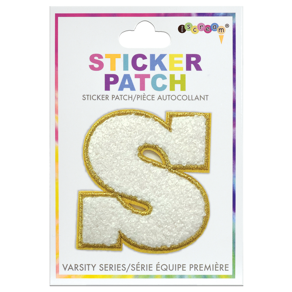 Varsity Letter Sticker Patch