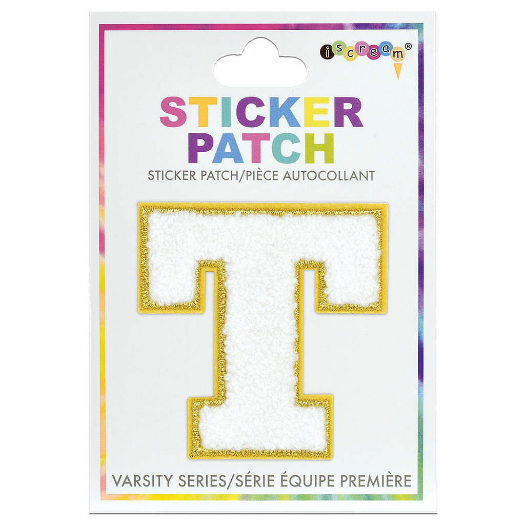 Varsity Letter Sticker Patch