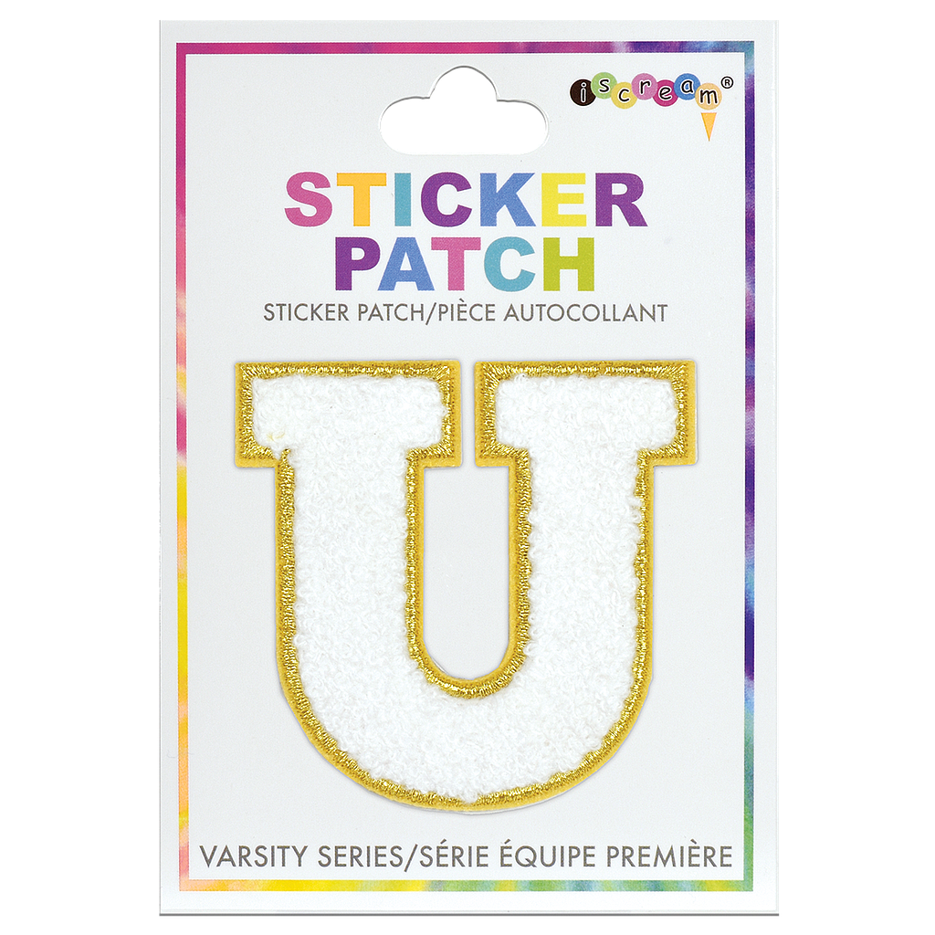 Varsity Letter Sticker Patch