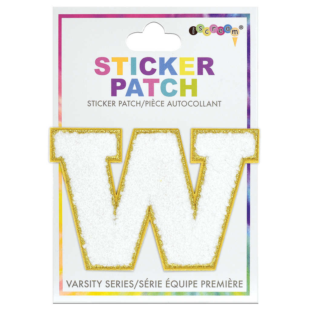 Varsity Letter Sticker Patch