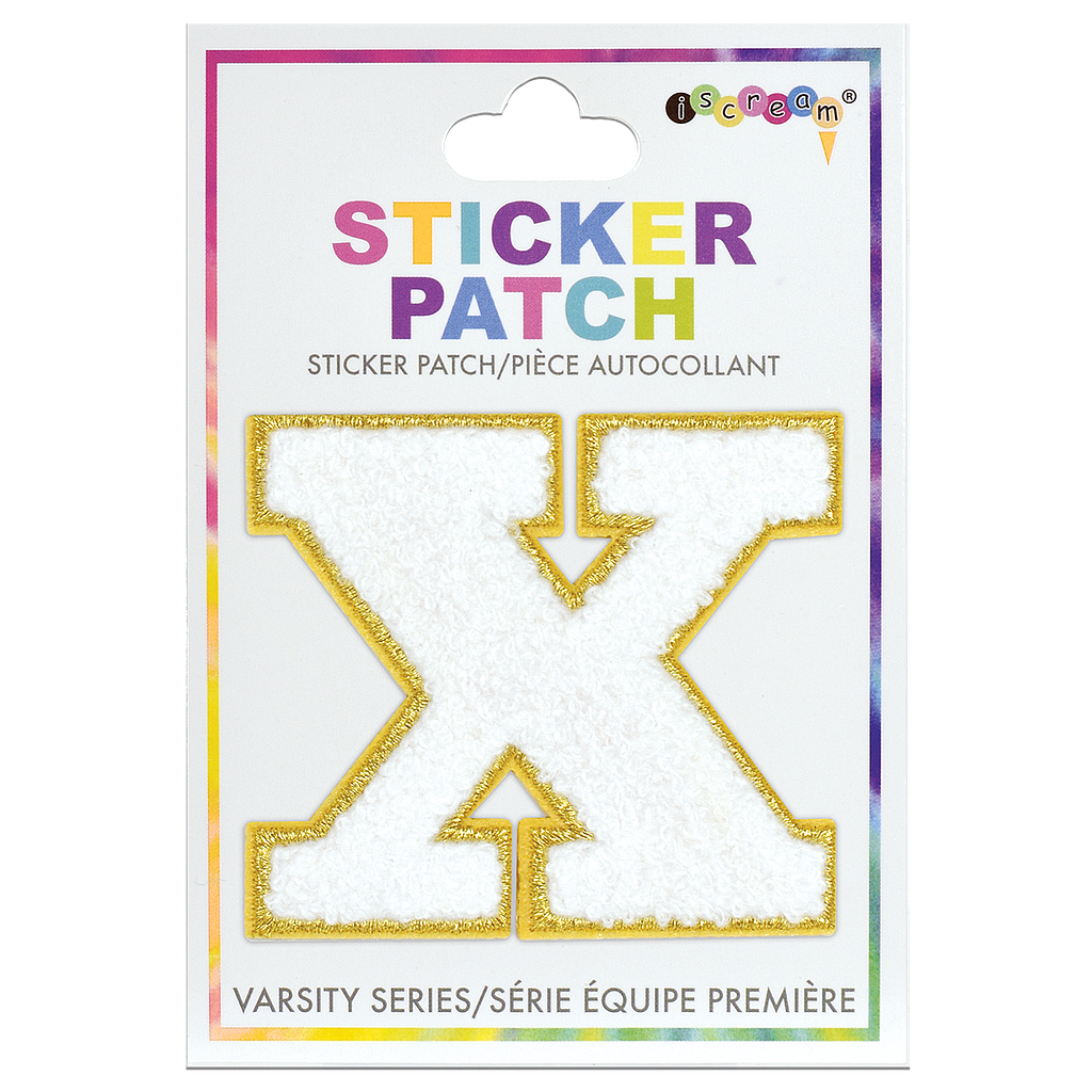 Varsity Letter Sticker Patch