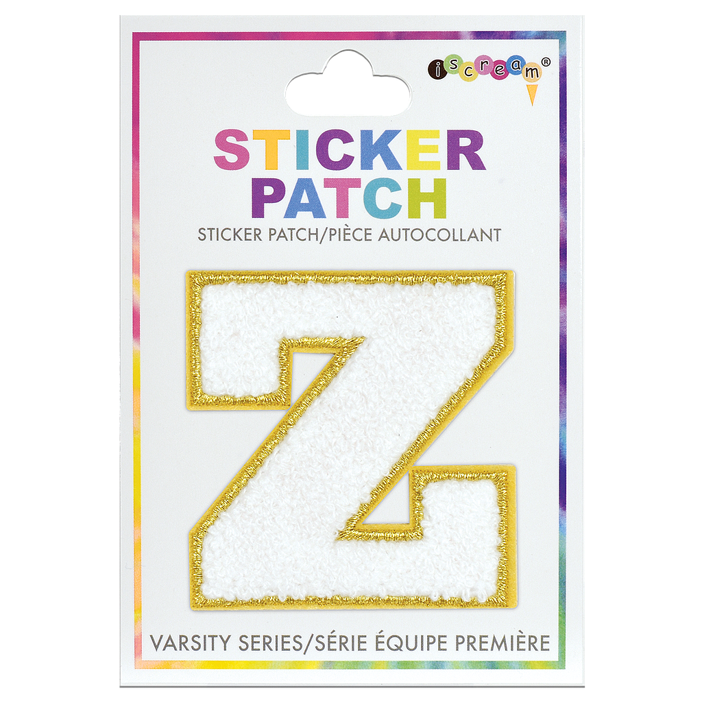 Varsity Letter Sticker Patch