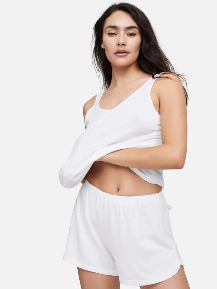 Tencel Sleep Short I White
