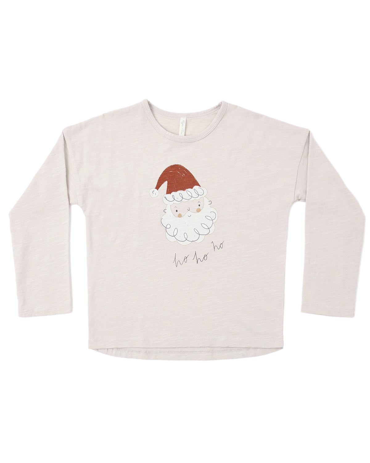 Rylee + Cru Long Sleeve Tee | Santa Flat Lay