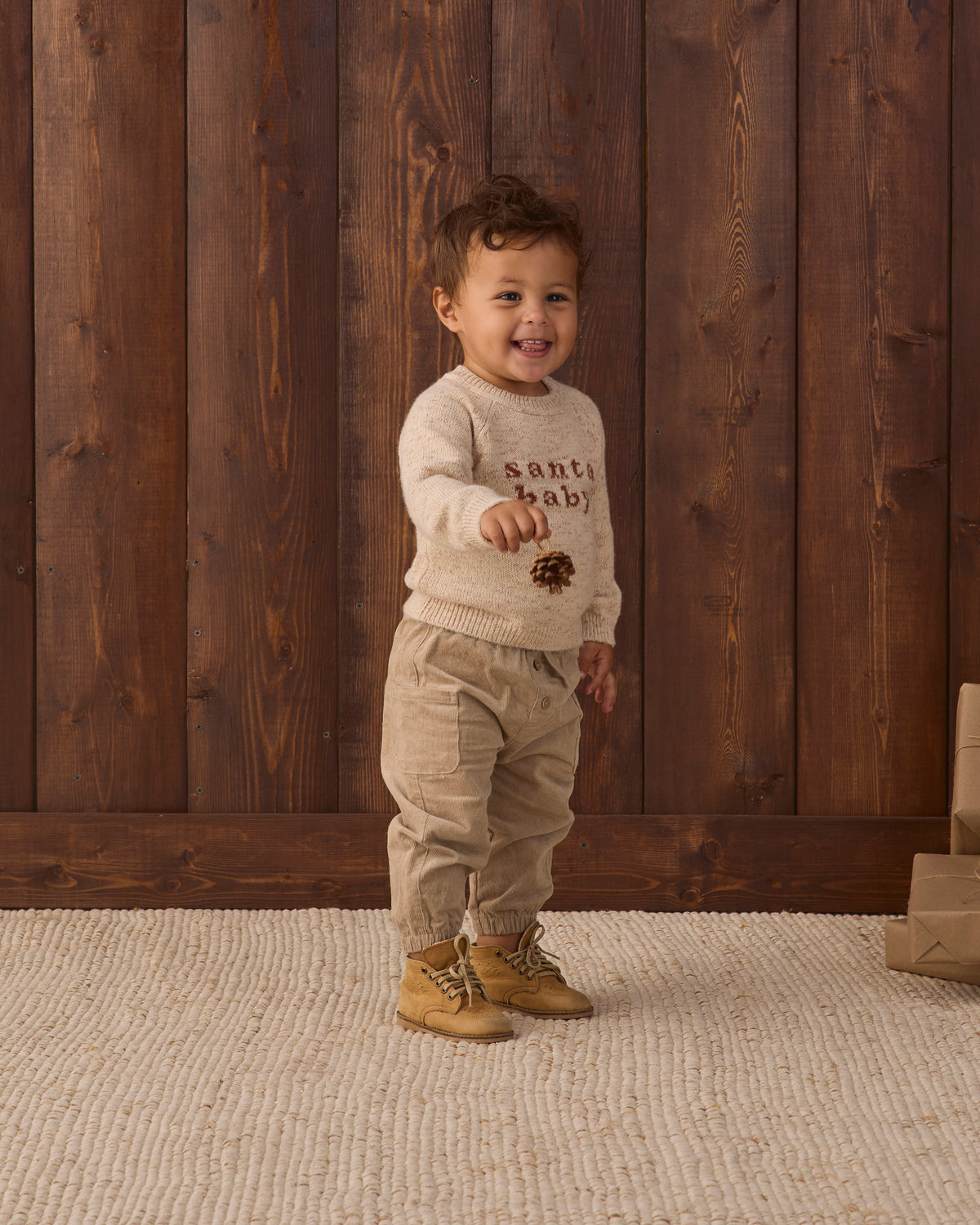 Quincy Mae Luca Pant in Latte