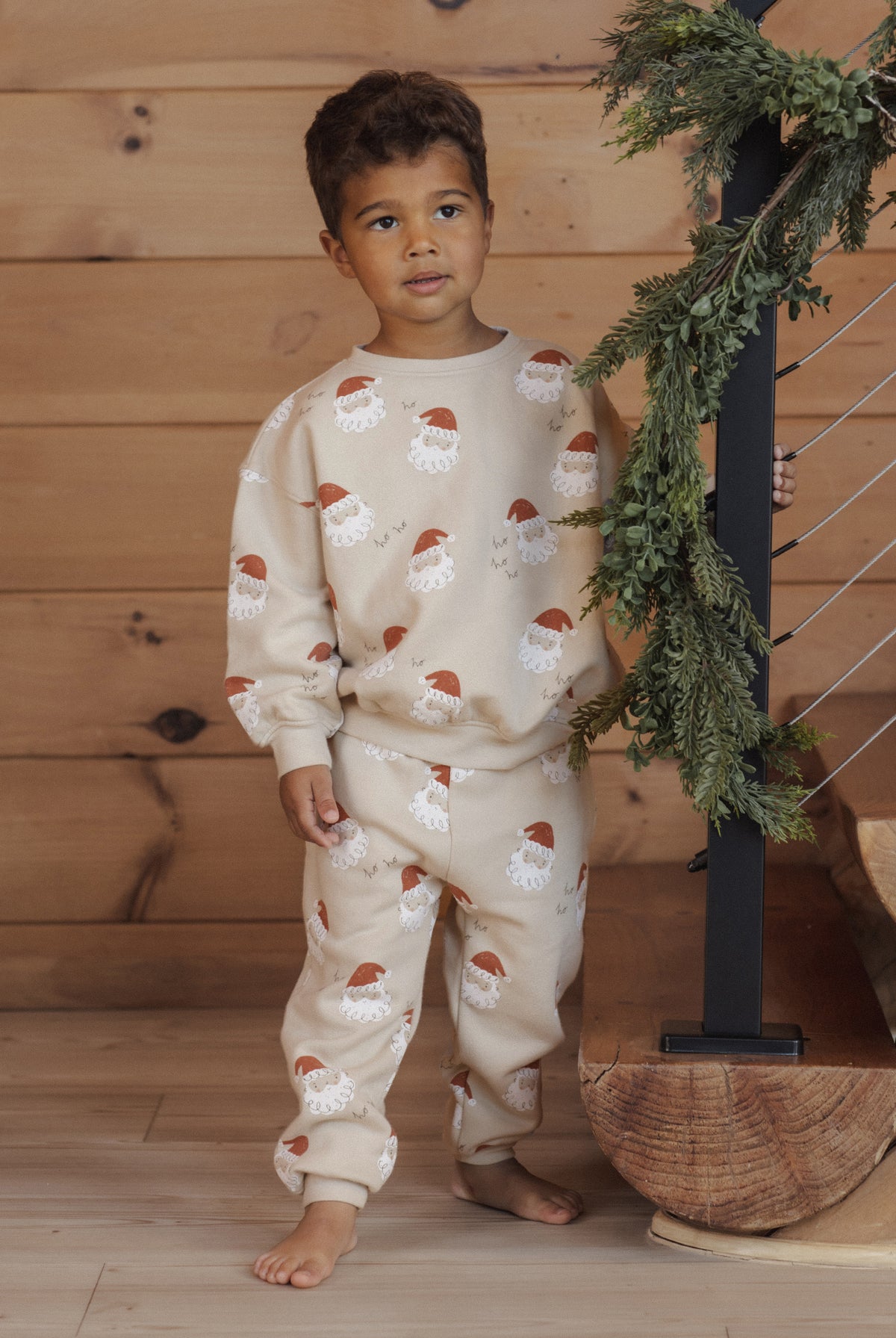 Rylee + Cru Relaxed Sweatshirt | Santa Model Photo