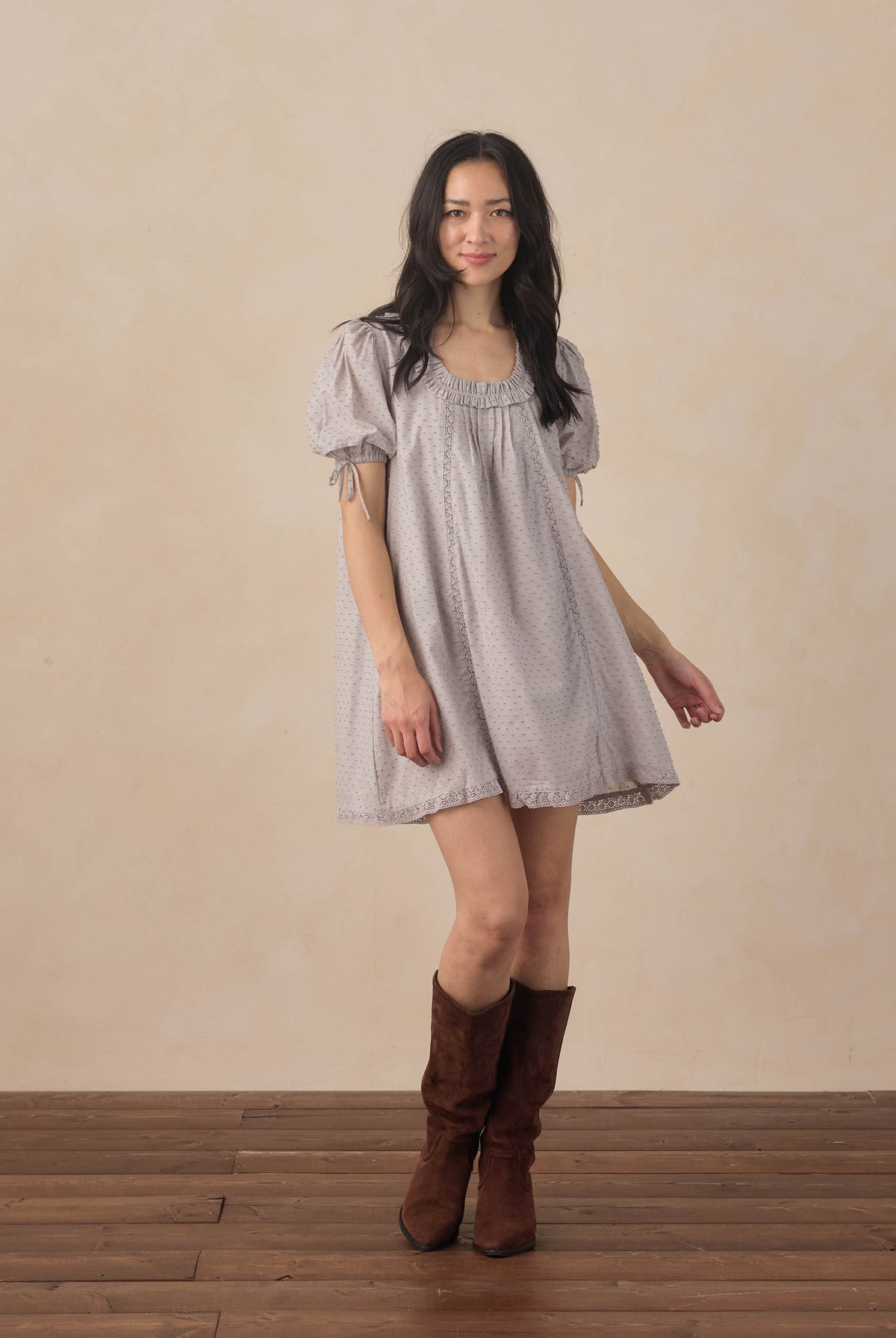 Rylee + Cru Women's Shiloh Dress | Dusty Blue