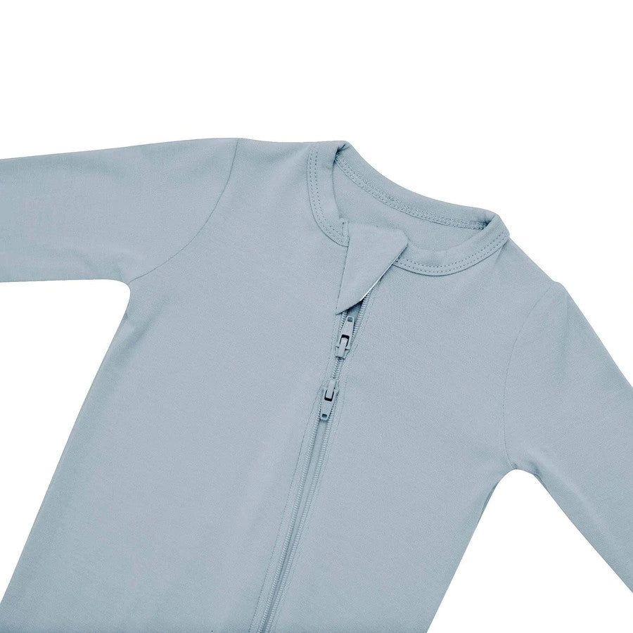 Kyte Zippered Footie in Fog