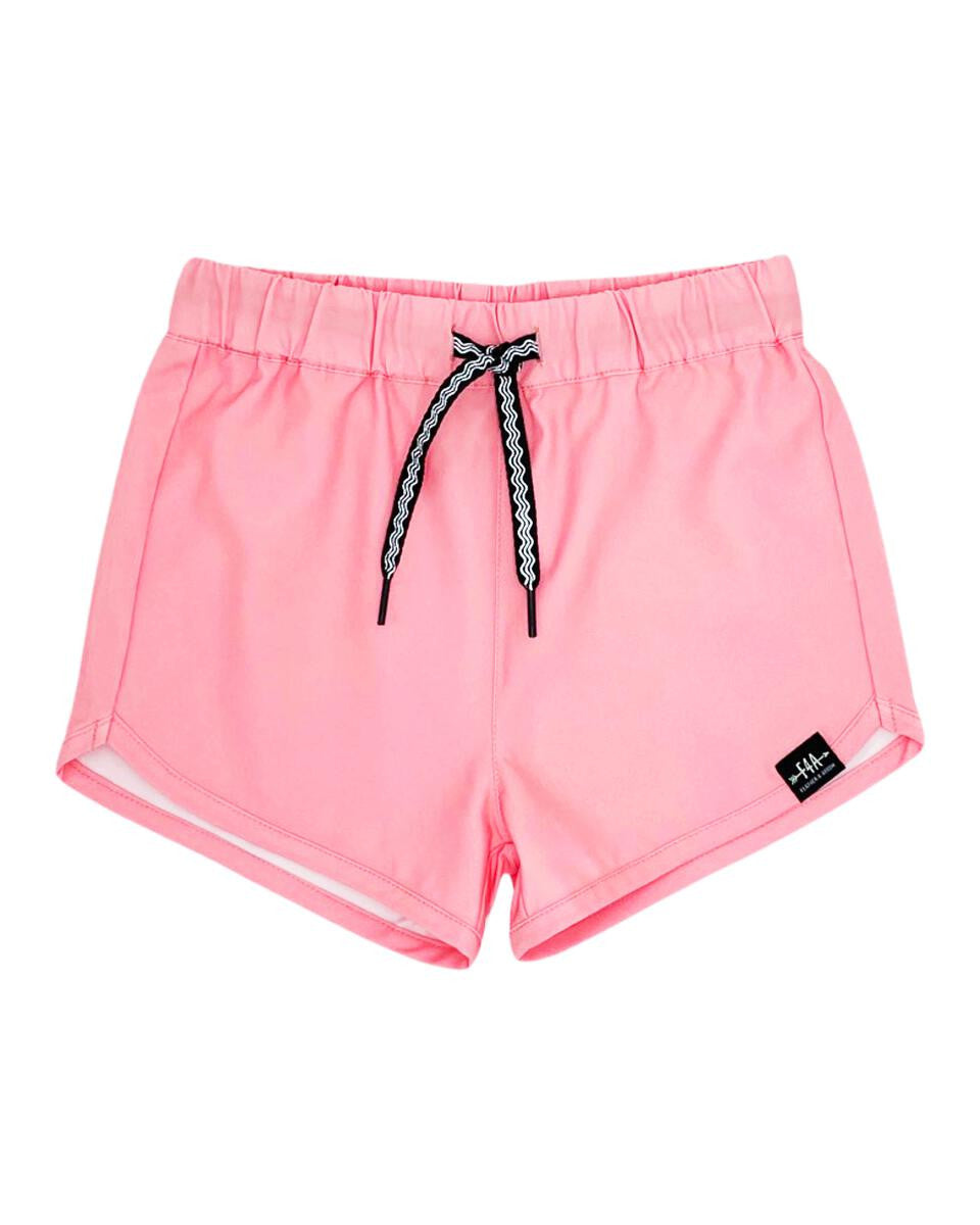 Castaway Swim Shorts | Flamingo Pink
