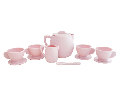 Silicone Tea Play Set II Primrose Pink