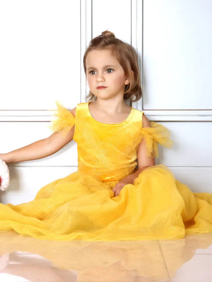 Princess Beauty Yellow Dress