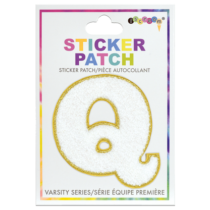 Varsity Letter Sticker Patch