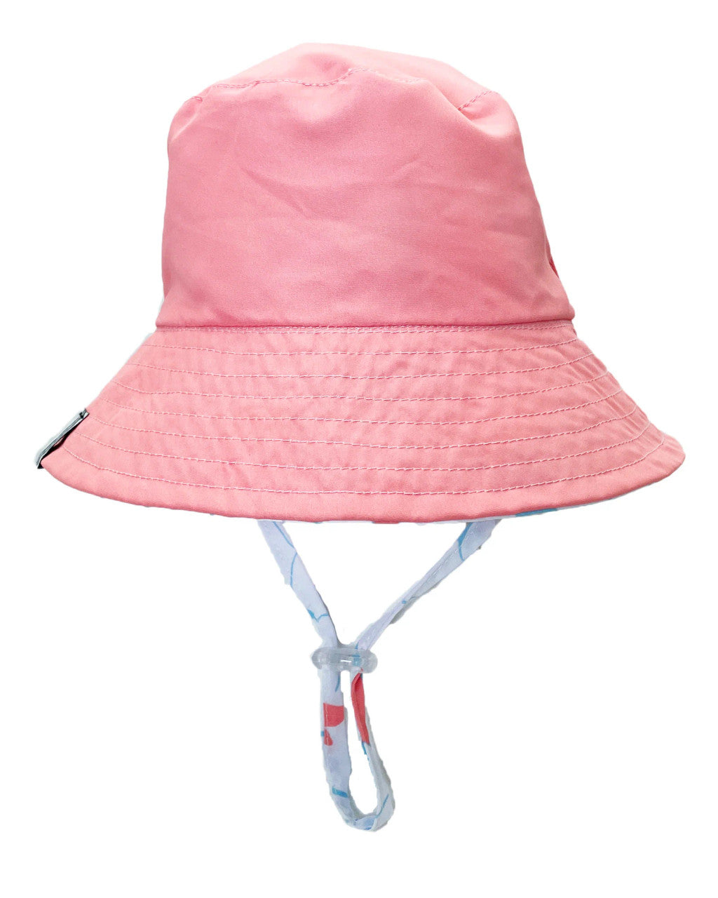 Sun's Out Reversible Bucket Hat | Coral