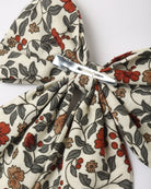 Rylee+ Cru Oversized Bow | Holiday Floral back details