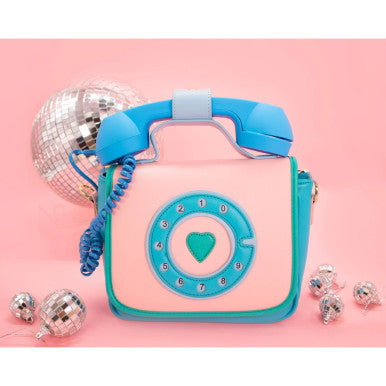 Ring Ring Phone Handbag - Mermazing Blue