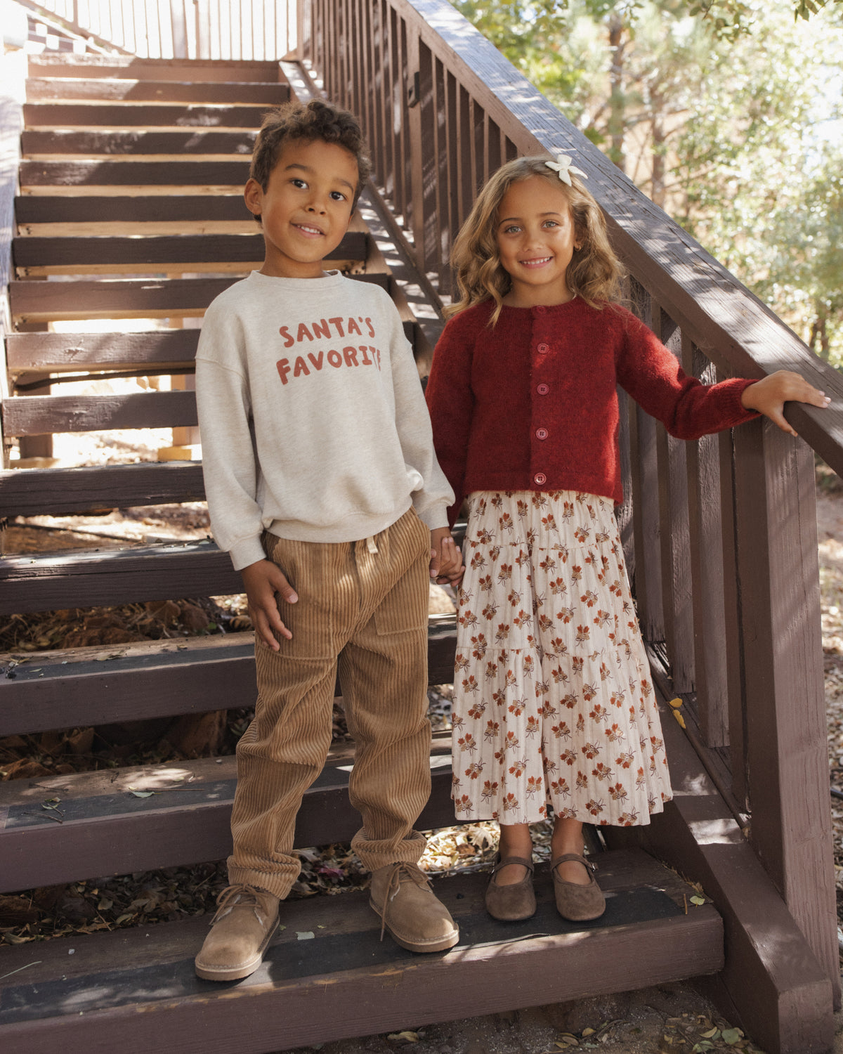 Rylee + Cru Relaxed Sweatshirt | Santa's Favorite Lifestyle Photo Family Matching Styles