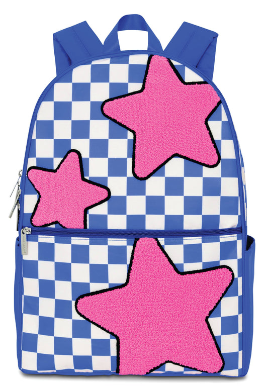 STAR CHECKERBOARD BACKPACK