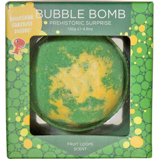 Dinosaur surprise bubble bath bomb