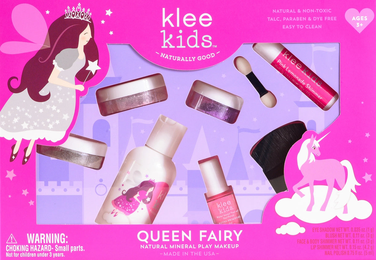 Klee Kids Natural Play Makeup 6-PC Kit II Queen Fairy