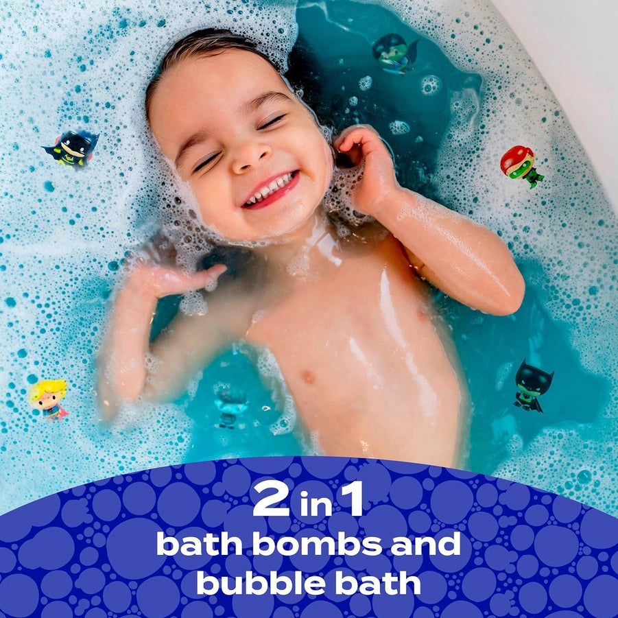 Super hero surprise bubble bath bomb