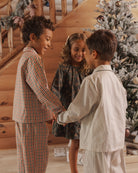 Family Matching Rylee + Cru Long Sleeve Pajamas | Holiday Gingham