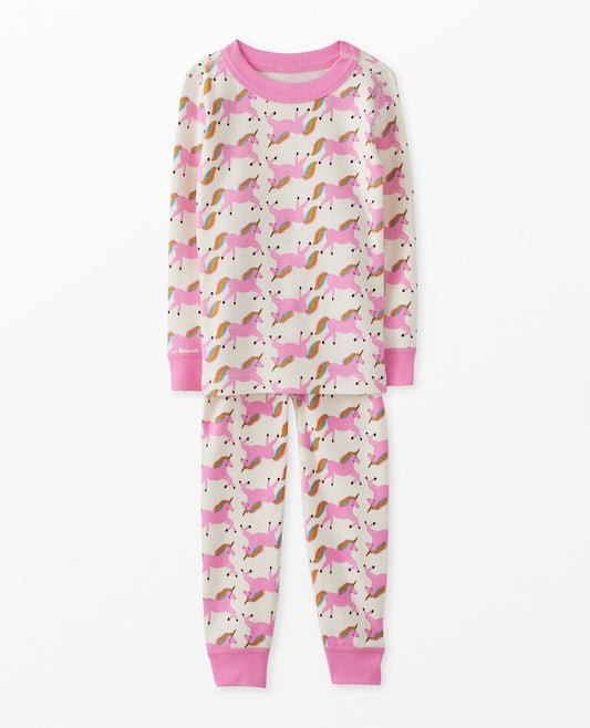 Pink Unicorn Long Sleeve Pajama