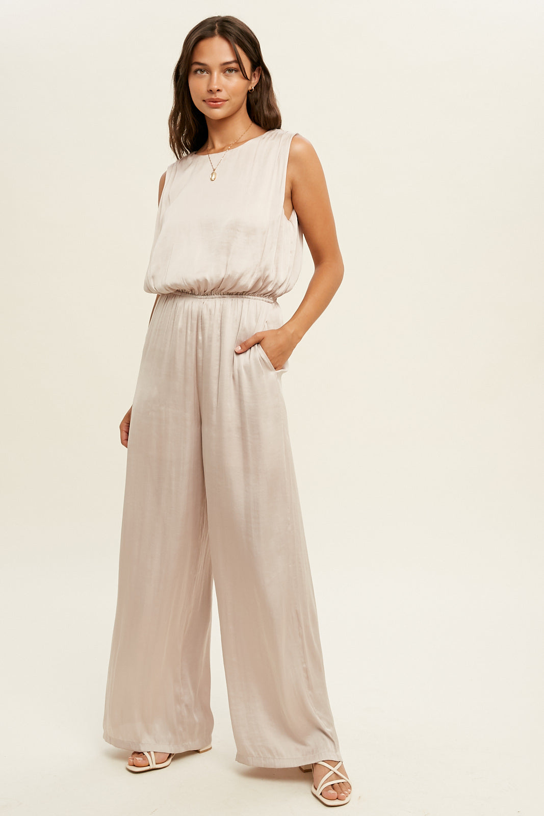 Jumpsuit champagne online