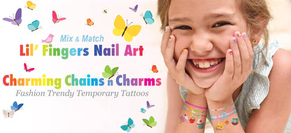 Lil' Fingers Nail Art- Unicorn Fantasy