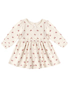 Quincy Mae Alda Dress in Red Bows Flat Lay