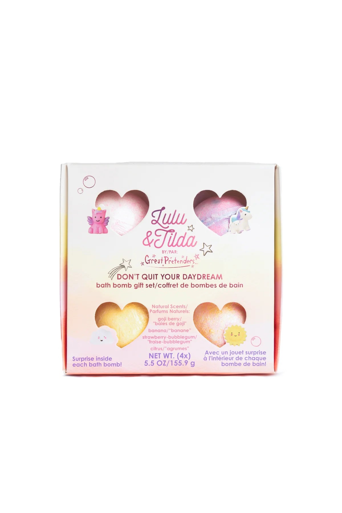 Great Pretenders Don't Quit Your Day Dream Bath Bomb Box Set product box