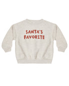 Rylee + Cru Relaxed Sweatshirt | Santa's Favorite Flat Lay