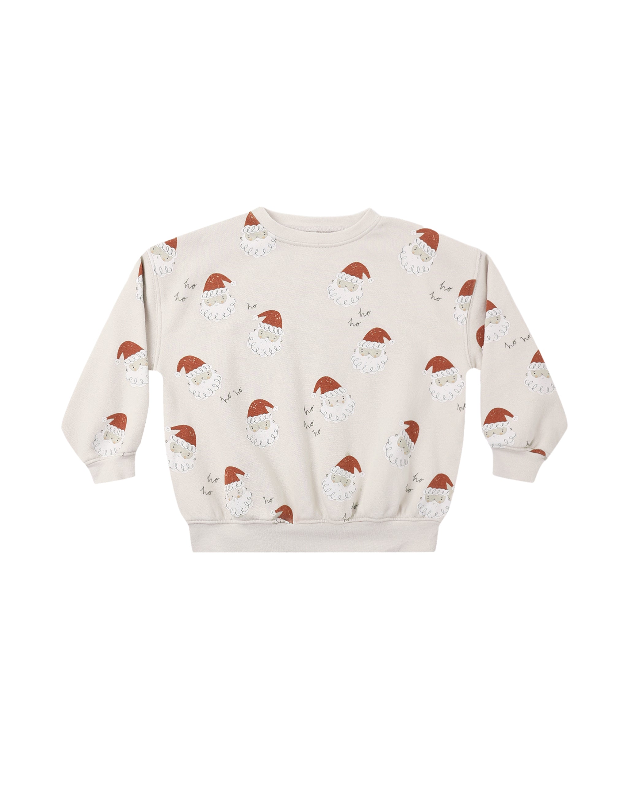 Rylee + Cru Relaxed Sweatshirt | Santa flat lay