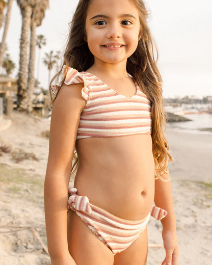 Ojai Bikini || Pink Stripe