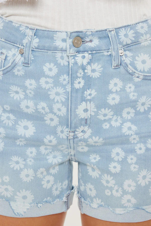Lilly Floral High Rise Shorts
