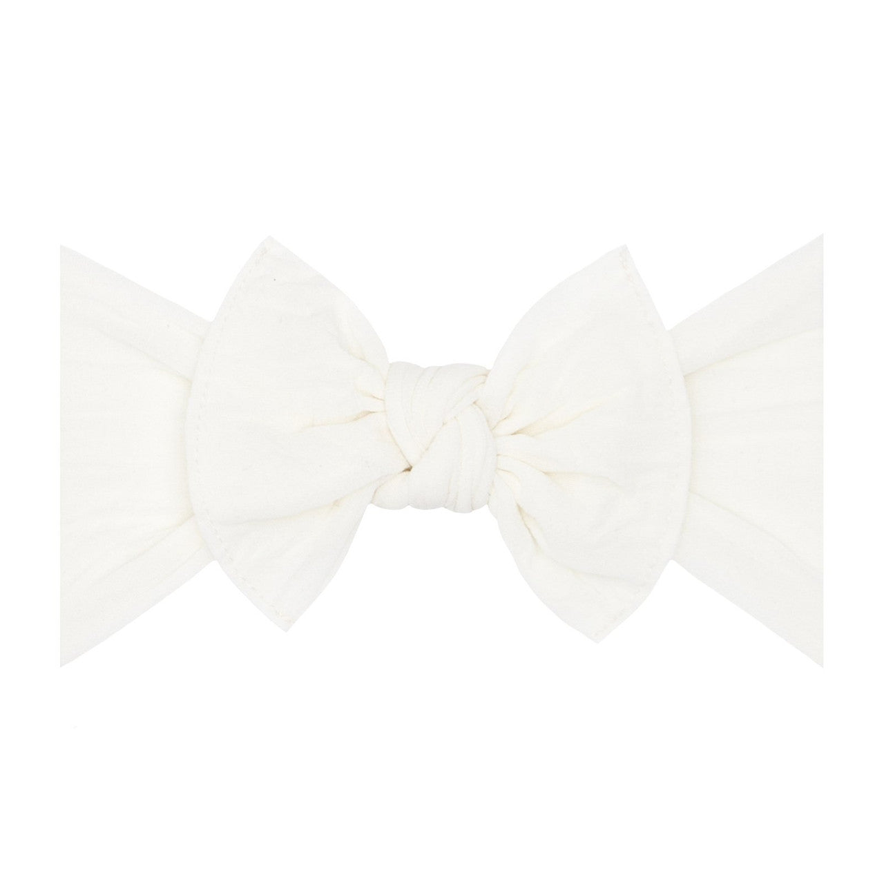 Baby Bling Knot Bow II Ivory