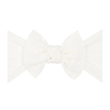 Baby Bling Knot Bow II Ivory